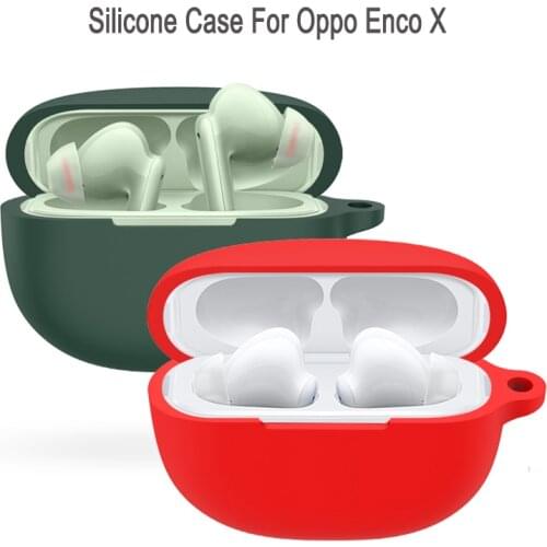 Soft Silicone Case For Oppo Enco X Bluetooth Wireless Earphone Case For Oppo Enco X Cover Charging Box Cases