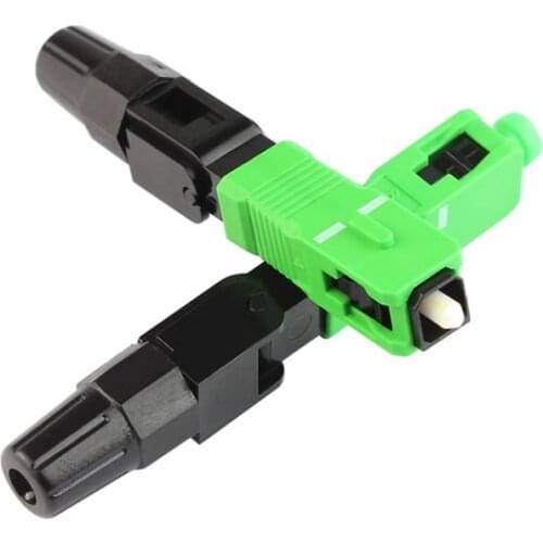 DEBAOFU unids/caja FTTH embedded SC/APC fast connector leather line fast connector manufacturer sells
