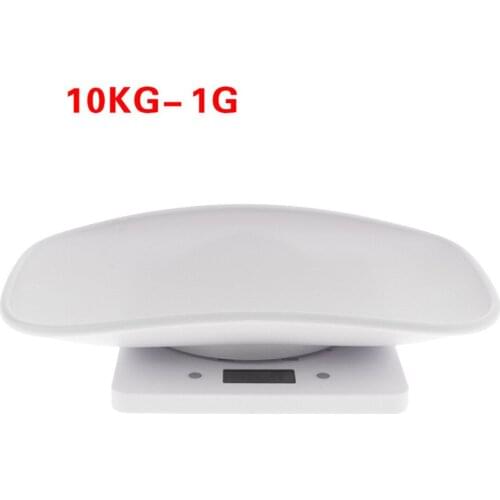 1G- 10KG Small Pet Scale Digital Portable Dog Cat Scale Electronic Kitchen Food Scale Pet Scale with LCD Display