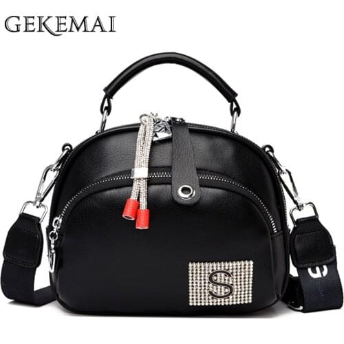 Fashion Diamond Designer Ladies Shoulder Bag High Quality PU Leather Womens Handbag Casual Women Mobile Phone Bags Bolso Mujer