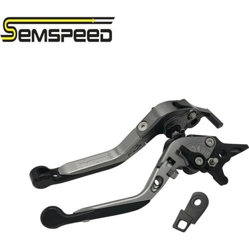SEMSPEED Automatic Parking Lock Foldable Extendable Brake Clutch Levers Forz Semspeed Logo For Honda 300 250 125 2010-2019 2020