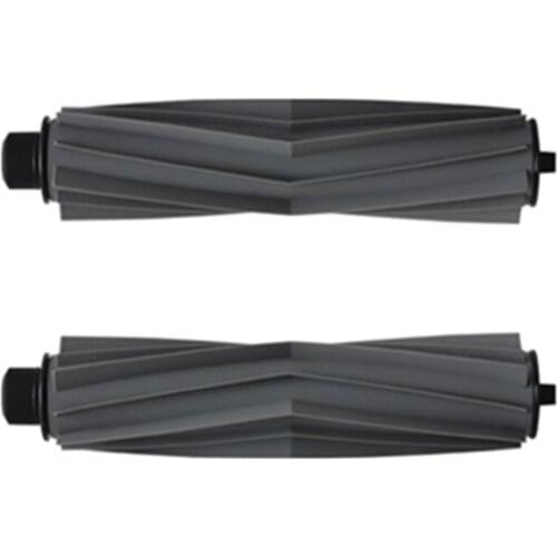 2pcs Roller Main Rubber Brush for Chuwi Ilife A6 A8 X620 X623 Vacuum Robot Cleaner Parts Accessories Replacment Roller Brush