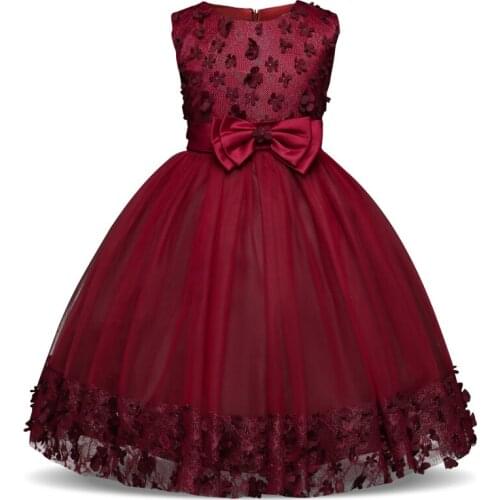 Gown ceremonies costumes girl summer floral dress vintage children girl dress for teenager kids prom dresses for girls clothes