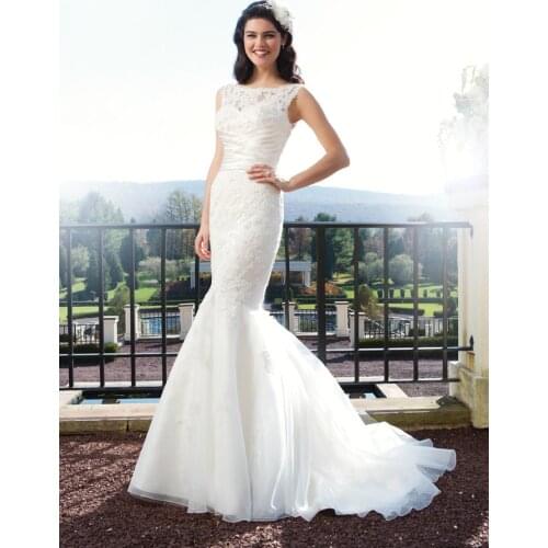 Casamento Mermaid Lace Wedding Dresses Robe De Mariage Bridal Gowns Vestido De Novia Wedding Dress