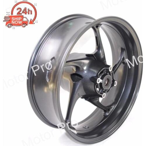 675R Rear Wheel Rim For Triumph Street Triple 675 R 2013 2014 2015 Motorcycle Replacement Accessories CNC Aluminum BLACK 14 15