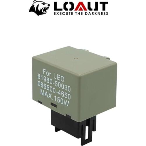 8P 2 PIN LED Flasher Relay 0.1W-150W for most 12V Auto Motorcycle LED Waterproof Turn Signal Blinker Switch