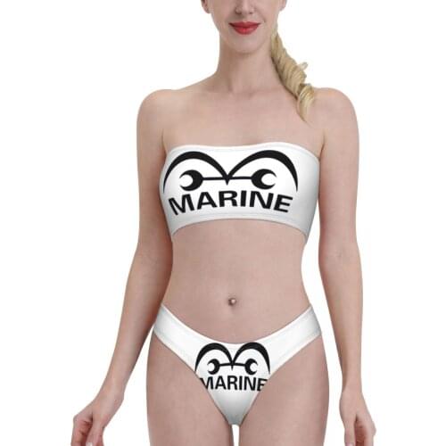 Anime Cosplay Swimwear MARINE Bandeaukini 2021 Swimming Suit Bkini for Women young Girls