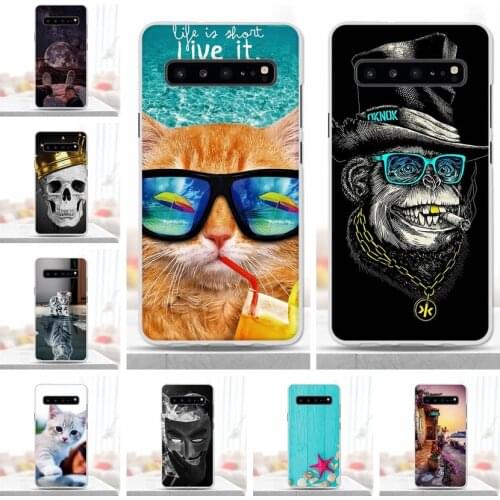 For Samsung Galaxy S10 5G Case Silicon Soft TPU Cover Phone Samsung Galaxy S10 5G Case For Samsung S10 5G G977N G977U Case Cover