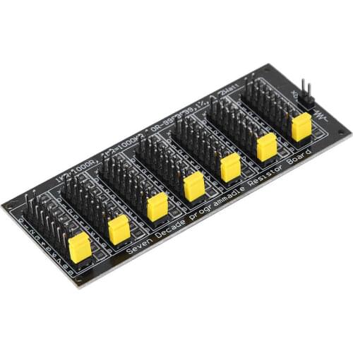 Electric meter 1R-9999999R Programmable Resistor Board Step 1R 1% 1/2W Resistor Board digital wattmeter