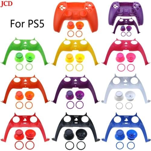 JCD 1 Set Tira Decorativa Para Mando De PS5, Decoración De PS5cáscara Decorativa And Mushroom Cap Auxiliary Rings