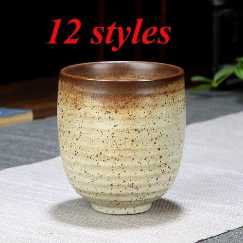 Japanese Style Creative Retro Ceramic Tea Cup Stoneware Espresso Coffee Cup Tea Cup 100-200ml Tasas De Cafe To Friends