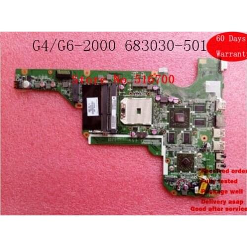 683030-001 683030-501 Laptop motherboard For HP G4-2000 G6-2000 G6 G4 laptop Mainboard DA0R53MB6E0 DA0R53MB6E1 HD7670