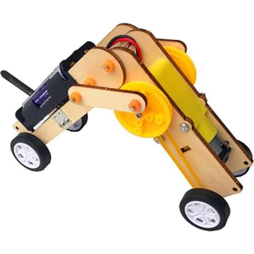 Model Kit Toys Engine Building 3d Toys For Children Boys Wooden Worm School Technology Small Invention DIY Kids Toys Model Kits