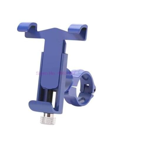 By DHL 50pcs Bicycle Phone Holder Bike Mount Handlebar Extender Holder Motorcycle Handlebar Clip Stand Alloy Bike Phone Holder