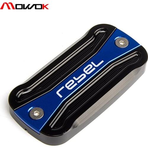 Motorbike Front For Honda Rebel 300 Rebel 500 2017-2021 2020 2019 2018 Brake Fluid Reservoir Cap Cover