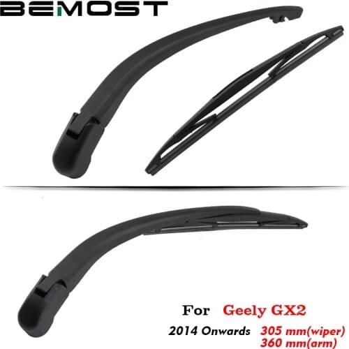 BEMOST Auto Car Rear Windscreen Windshield Wiper Arm Blade Natural Rubber For Geely GX2 305MM Hatchback 2014 2015 2016 2017 2018