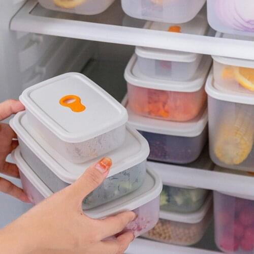 Moist-proof Easy to Clean Vented Lids Food Storage Containers for Daily Life