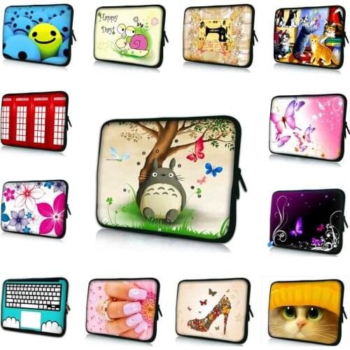 Waterproof Laptop Sleeve Bag Notebook Case Handbag For iPad Macbook PC 7.9 9.7 11.6 13 14 15 15.6 17.3 inch Women Men Kid bag #E