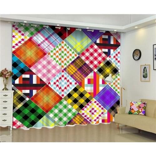 2017 IvaRose Bohemia style 3D Blackout Curtains For Living room Bedding room Decor Tapestry Wall Carpet Drapes Cotinas