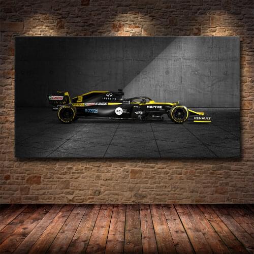 2020 Formula 1 Car Kimi Raikkonen HD Print Canvas Painting Racing Lovers Living Room Bedroom Decoration Painting