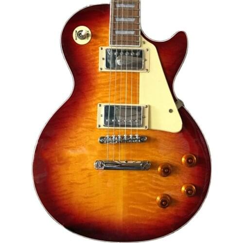 2021 Top quality FP-3103, CS color ,solid body maple flame cover ,ebony fretboard, standard LP electric guitar
