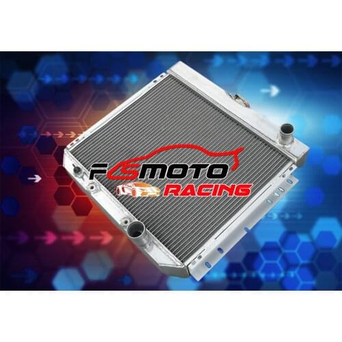 Aluminum Radiator 3 Row For Ford Fairlane 67-69 Ford Mustang/Cougar AT 1963-1969