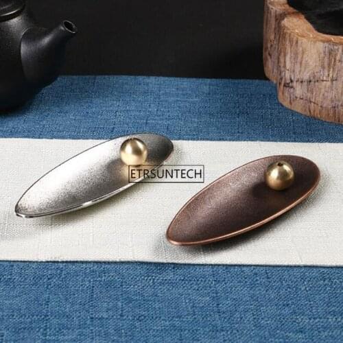 50pcs Metal Incense Burner Stick Holder Buddhism Line Incense Plate Temples Yoga Studios Home Decoration