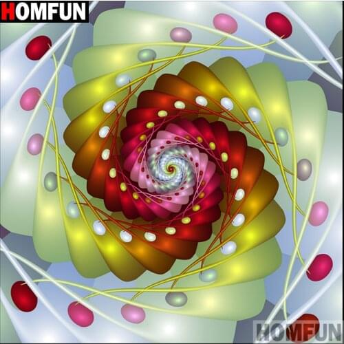 HOMFUN Full Square/Round Drill 5D DIY Diamond Painting "Religious Mandala" 3D Embroidery Cross Stitch 5D Home Decor A14476