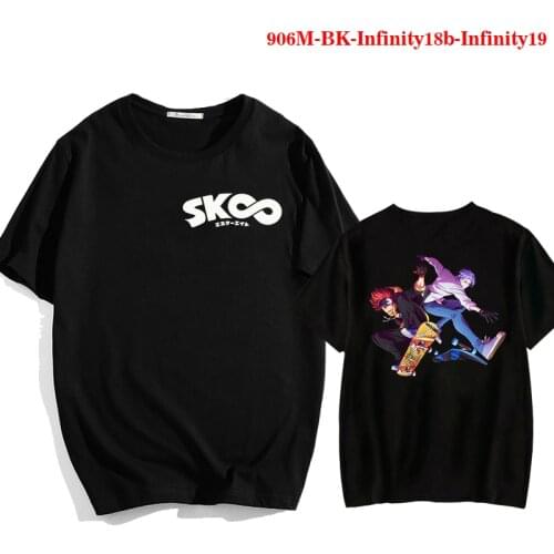Anime Tshirt SK8 The Infinity Short Sleeve Women Graphic Oversized Short-Sleeves Streetwear Fashion Comics Graphic T Shirts