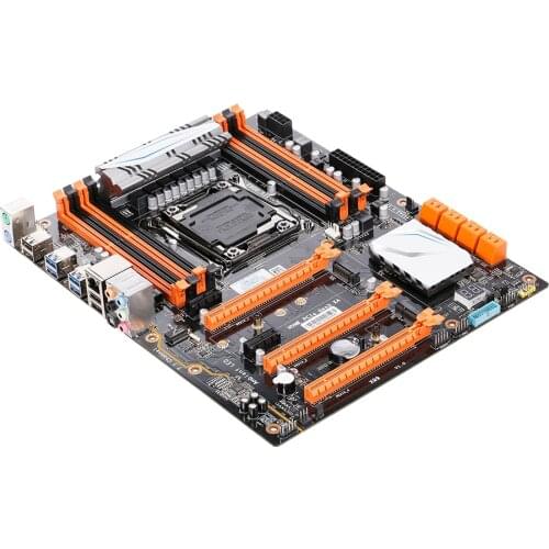 ATX JINGSHA X99-8D3 Four-channel DDR3*8 Loaded M.2 Gaming Motherboard for LGA2011 V3 2629/2649/2669/2678/2696/2676/2673 256GB