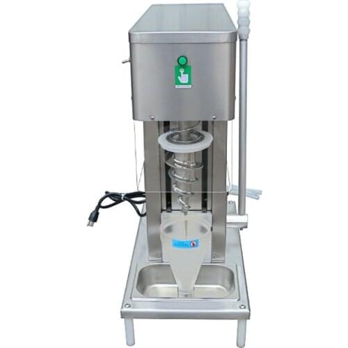 Free shipping to door CE real fruit swirl ice cream blender/frozen yogurt swirl ice cream mixer/swirl freeze ice cream blender