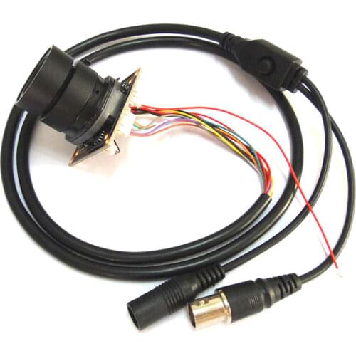 HD 1080P AHD module 1/2.9" Sony Starlight Low illumination CCTV board camera PCB IMX323 + NVP2441, lens, ircut, osd manu cable