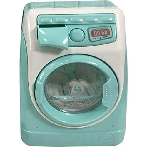 Mini Educational Simulation Washing Machine Toys Kids Play House Pretend Toy For ChildrenS Day Gift