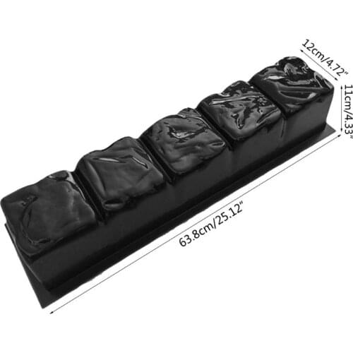 Simulation Stone Pavement Patio Concrete Stepping Driveway Paving Path Mold Paver Maker Garden Fence Mould L4MB