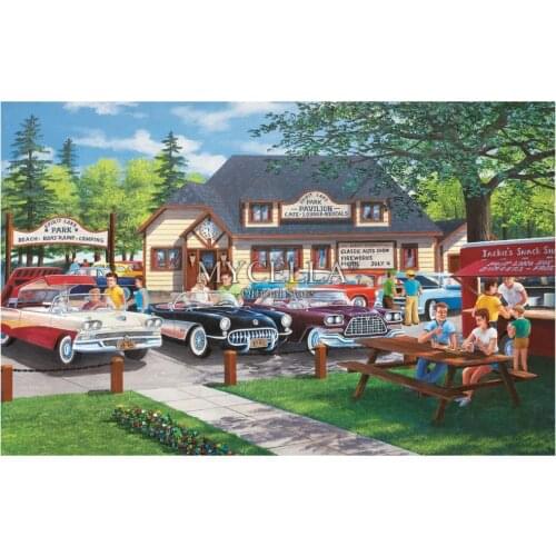 Cartoon 5D DIY Diamond Painting Art Needlework Diamond Embroidery Cars Full Rhinestone Cross Stitch Mosaic Home Decor Christmas