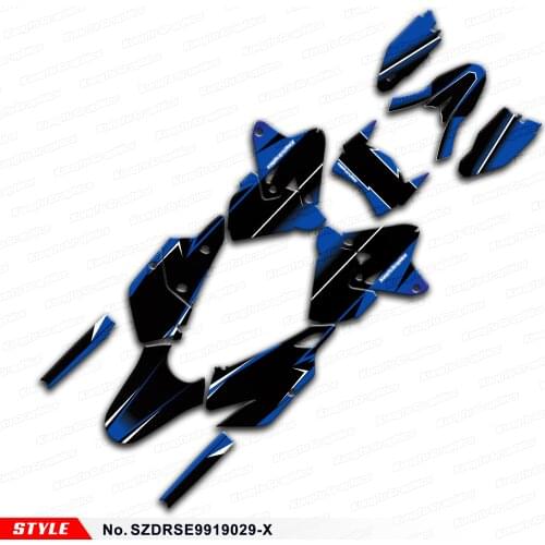 Aftermarket Motorbike Stickers for DRZ400SM DRZ400E DRZ 400 SM Enduro DRZ400 SM E KLX 400R 99 to 19, Style No. SZDRSE9919029-X