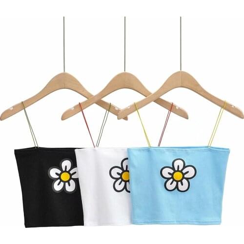 2021 New Korean Sexy Slim Flower Printed Rubber Band Ultra-short Suspender DLDD563