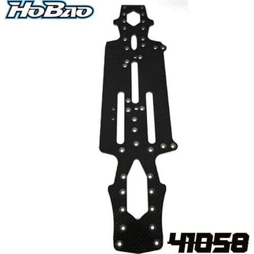 Original OFNA/HOBAO RACING 41058 CHASSIS CARBON FIBER 2.3 MM For HYPER 1/10 H4E Competition Touring Car