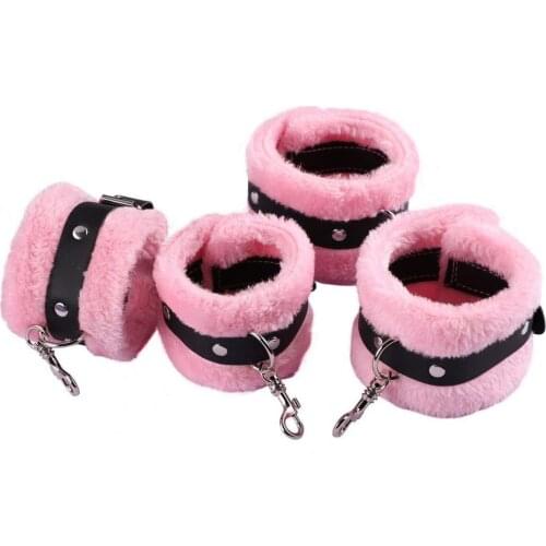 Bondage Sex Toy Set Multiple Directions Sex Pleasure Webbing BDSM Bed Straps for Adult Men and Women