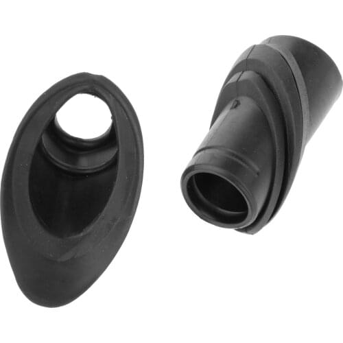 1Pair Antenna Rubber Seal Lower Upper Parts A1248270898 for Mercedes W124 A124 C124 Limousine Coupe