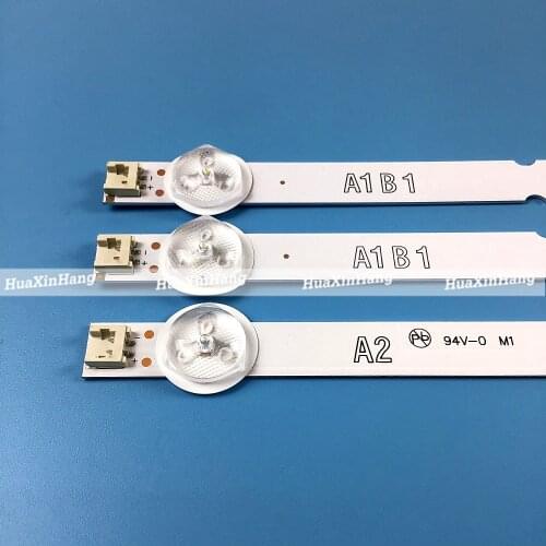 Русский спот 3 PCS( 2*A1*7LED,1*A2*8LED) LED backlight strip for LG 32"ROW2.1 6916L-1105A 6916L-1106A 6916L-1204A 6916L-1205A