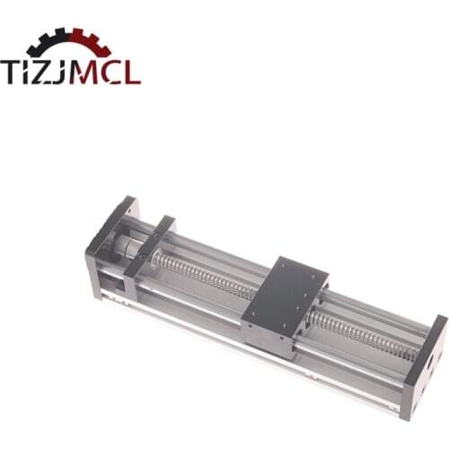 Slide table 50-600mm effective stroke linear guide platform guide rail motion slide table ball screw actuator module 3DPrinter