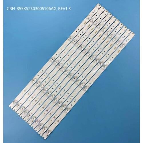 LED Backlight strip 5 lamp For CRH-B55K52303005106AG CRH-F55U82303005106CC 55UGX3500 LQ55AL88Y81 55U1 55H80U LQ55AL88Y71 55k90