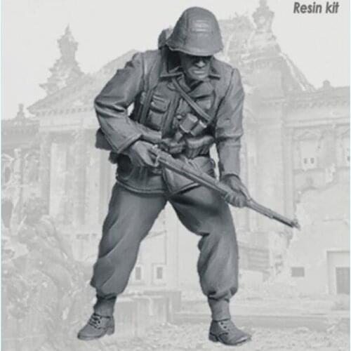 1/35 soldiers Military scene combination resin kit soldiers GK Military theme of WWII Uncoated No colour
