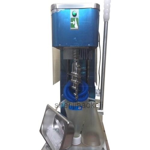 Commercial fruit soft Ice Cream Maker ice cream machine Stainless Steel sweet cone machine yogurt ice cream machine 750W 1pc