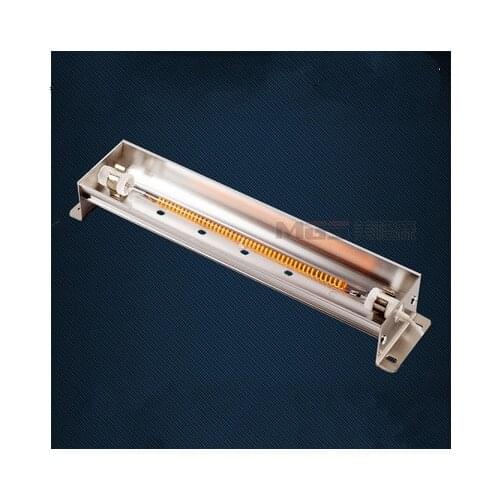 400W 220V carbon infrared heating lamp carbon fiber heater infrared baking curing lamp
