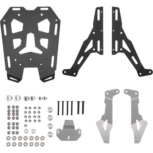 Motorcycle Luggage Rack Rear Seat Fender Luggage Rack Support Shelf Cargo For YAMAHA TRACER 900 GT 900GT CNC Aluminum Alloy