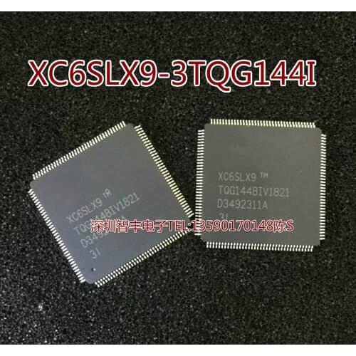 Free shipping 2pcs/lot XC6SLX9-3TQG144C XC6SLX9-3TQG144 XC6SLX9 QFP-144 new original stock