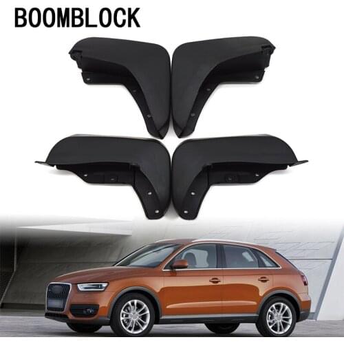 4pc Car Front Rear Mud Flaps Mud Flap Mudguards Fender For Audi Q3 2012 2013 2014 Auto Accessories