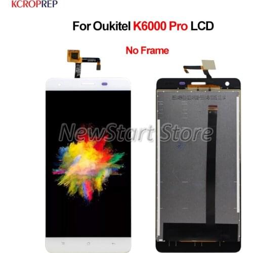 For Oukitel K6000 Pro LCD Display Touch Screen Digitizer Assembly No Frame 5.5" For Oukitel K6000 Pro lcd Replacement Accessory